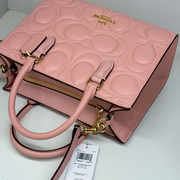 coach Maggie Small Tote Bag In Signature Leather